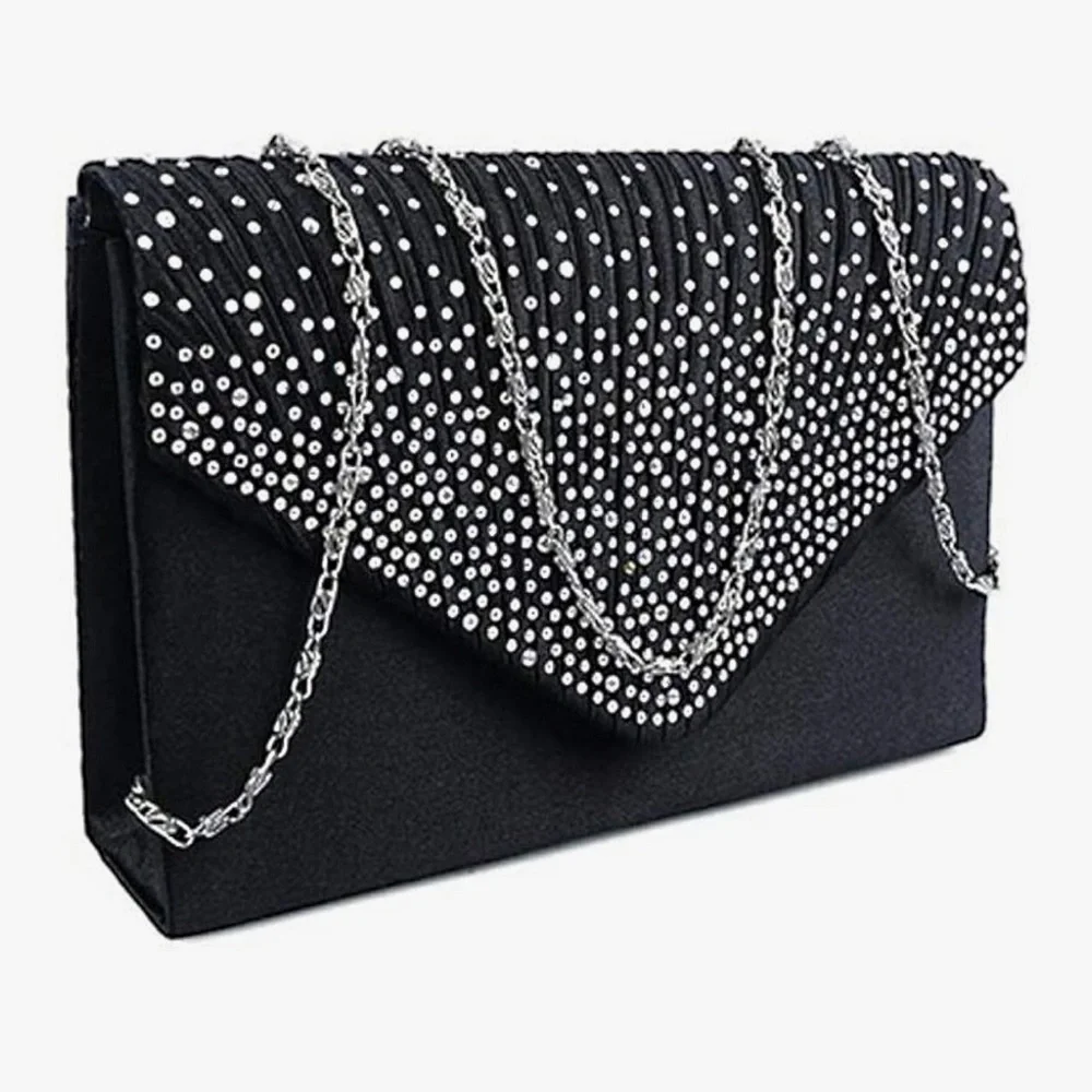 🆕 Ladies Evening Handbags Bridal Wedding Bag Handbag - Picture 1 of 7